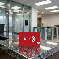Tarjetas de Acceso RFID Personalizadas para Hoteles, Tarjetas de Visita de PVC, Tarjetas de Plástico Resistentes al Agua, Membresía VIP con NFC