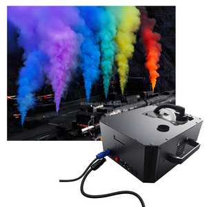 Macchina del fumo a colonna d'aria colorata con controllo remoto DMX, spruzzatore di nebbia verticale a colori per matrimoni, feste, bar, performance ed eventi <span class=keywords><strong>FX</strong></span> - Product Image 5
