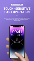 TuoLi Logo Personnalisé TPU Protecteur D'écran Anti-Peep Espion Espion Feuille De Confidentialité Traceur Doux Hydrogel Films pour Mobile Grade AAA