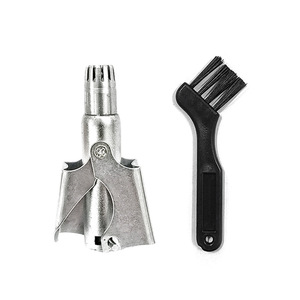 Tondeuse manuelle pour poils du nez pour hommes, ciseaux de sécurité pour le nettoyage des narines, tondeuse à poils du nez en acier inoxydable à petite pointe ronde - Product Image 5