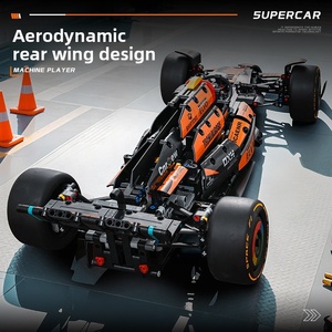 Modellino Auto da Corsa <span class=keywords><strong>McLaren</strong></span> F1 in Scala 1:8, Kit Fai-da-Te con Plastica ABS e 1432 Parti, Modello Auto da Assemblare - Product Image 6