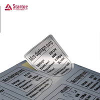 Autocollants de recyclage personnalisables disponibles, adaptés à l'impression sur ruban adhésif et offrant une durée de conservation plus longue.
