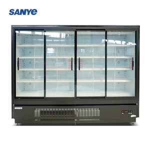 Tủ đông đứng trưng bày thương mại bán buôn, 4 cửa kính - Product Image 1