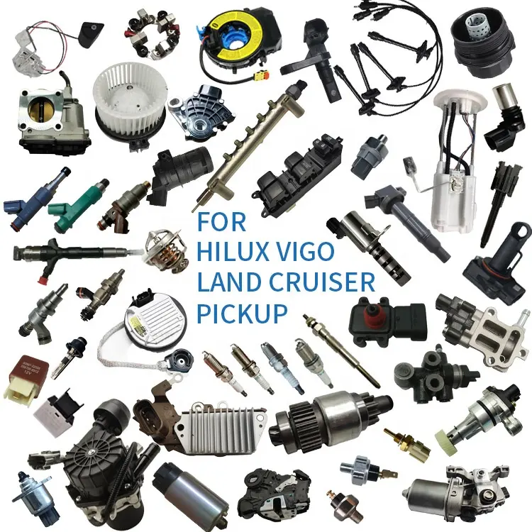 모든 종류의 자동차 전기 부품 키트 Hilux 무적 KUN25 LandCruiser Hiace 자동차 전기 부품