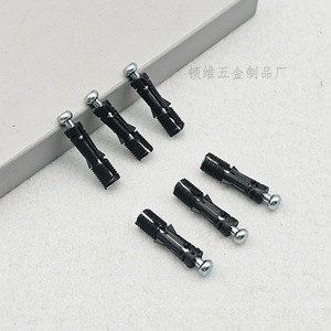 Dunway Quick Connect Connector 34mm Black Heavy Duty For <b>Cupboard</b> Panel Furniture Hardware - Product Image 4
