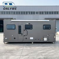 ONLYWE Camper de luxe tout-terrain 6x6 Iveco pour expéditions, camping-car, caravane, autocaravane avec toilettes et cuisine