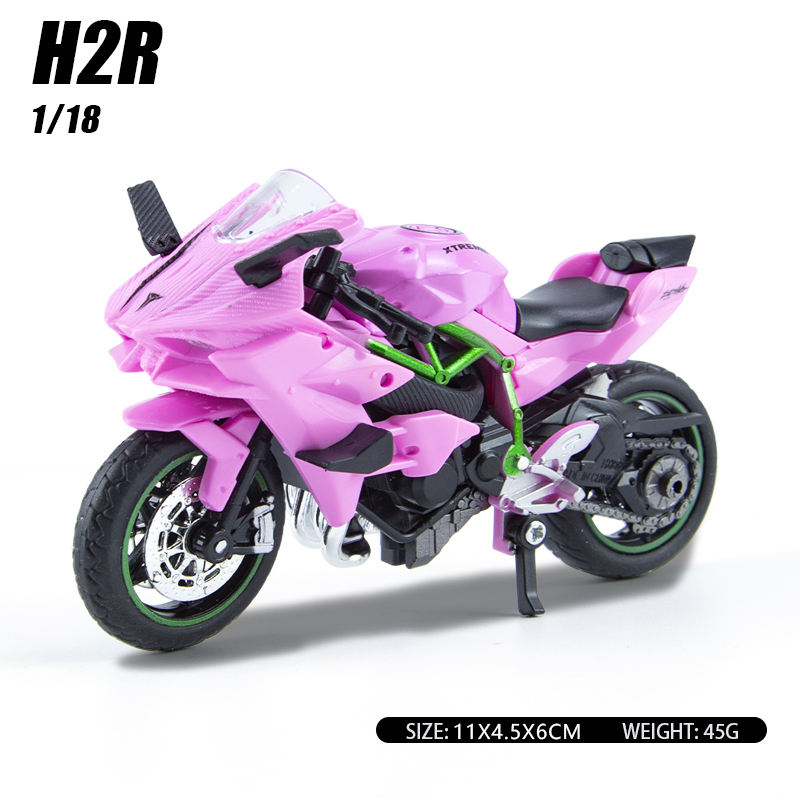 1/18 Kawasaki Motorcycle pink