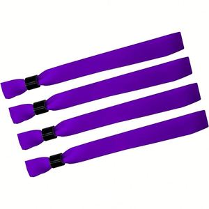 OEM Custom Printed Polyester Wristbands for Event Access, Eco-Friendly Fabric Straps with Heat Transfer Printing - Product Image 4