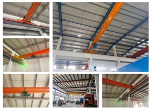 رافعة كهربائية أحادية الحبل من يودونغ بقدرة 2 طن، رافعة جسرية للبناء مع محرك PLC وتروس - Product Image 5