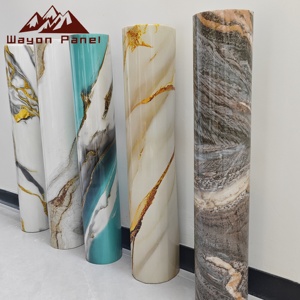 Carta da Parati 3D Effetto <span class=keywords><strong>Marmo</strong></span> Wayon, Autoadesiva e Impermeabile, Stile Moderno per Decorazione Casa, Rivestimento Soffitto in Soggiorno e Bagno - Product Image 1
