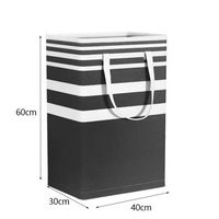 Panier à linge pliable imperméable de grande taille, panier de rangement pour vêtements sales en tissu, grande capacité, organisateur de vêtements pour la maison