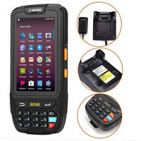 Caribe pemindai Barcode genggam Android nirkabel, pemindai kode batang genggam NFC Honeywell 1D 2D industri PDA dalam stok