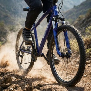 <span class=keywords><strong>Bicicleta</strong></span> <span class=keywords><strong>de</strong></span> Montaña <span class=keywords><strong>de</strong></span> 26 Pulgadas con Doble Freno <span class=keywords><strong>de</strong></span> Disco y 21 Velocidades, Ruedas <span class=keywords><strong>de</strong></span> Acero al Carbono con Radios Python, <span class=keywords><strong>Bicicleta</strong></span> <span class=keywords><strong>de</strong></span> Montaña Todoterreno para Hombre y Mujer - Product Image 1
