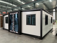 STCModular Homes – Villas compactes extensibles en conteneurs d'acier de 20 pieds, préfabriquées, de luxe, avec murs en verre, pour bureaux en Asie du Sud-Est