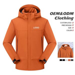 Chaqueta de Invierno para Hombre y Mujer, de Poliéster, Impermeable, para Senderismo, Camping, Exploración, con Logotipo Personalizado - Product Image 1