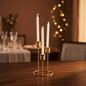 Candelabro Clásico de Hierro Hecho a Mano, Duradero, para Decoración del Hogar, Bodas, San Valentín, Mesa de Comedor, Sala de Estar - Product Image 4