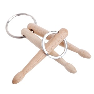 Gran oferta, <span class=keywords><strong>Mini</strong></span> llavero de palo de tambor, llavero de palo de tambor de madera, palo de percusión, baqueta pequeña para regalo de música - Product Image 4
