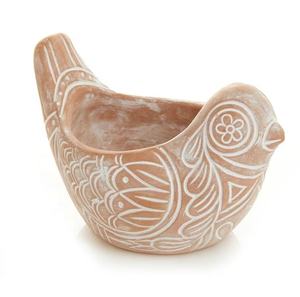 Maceta de mesa pequeña, Material de cemento con forma de pájaro Animal bonito, maceta suculenta para decoración de hogar y jardín - Product Image 5