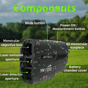 Nieuwe Camouflagejachtafstandsmeter 0.3S Meet Snel Multifunctionele Telescoopafstandsmeter Met Hellingcompensatie - Product Image 3
