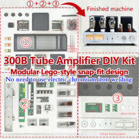 Kit Amplifier Tabung 300B, Rakitan Tangan & Hadiah & Koleksi Audiophile Unik dengan Tanda Tangan Khusus