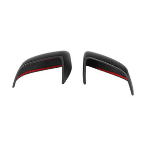 Nuevas Cubiertas de Espejos Retrovisores Laterales de Fibra de Carbono Real para <span class=keywords><strong>Tesla</strong></span> Model Y 2025, Repuesto en Negro Brillante, Accesorios Exteriores - Product Image 5