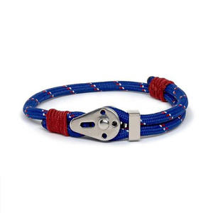 Locomotive hommes Punk Rock téléphérique boucle <span class=keywords><strong>Bracelet</strong></span> réglable nautique corde Bracelets <span class=keywords><strong>montagne</strong></span> Camping boucle accessoire <span class=keywords><strong>Bracelet</strong></span> - Product Image 1