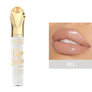 Brillo Labial <span class=keywords><strong>USHAS</strong></span> para Explosiones, con Lentejuelas, Hidratante, Resistente al Agua, Duradero, 31g - Product Image 1
