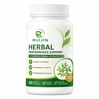 Capsules OEM Chanca Piedra Phyllanthus Niruri à base de plantes pour l'énergie, la vitalité, l'endurance et le bien-être végétalien pour adultes HALAL