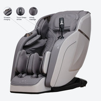 Fauteuil de massage au design innovant, mécanisme 3D, corps entier, zéro gravité, commande vocale IA, charge sans fil, écran