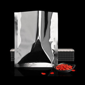 Bolsas planas de aluminio para vacío, bolsas termosellables para almacenamiento de alimentos, bolsas de compresión para envasado de frutas liofilizadas y té de flores - Product Image 5