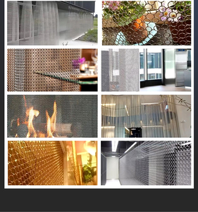 Oferta Especial: Malla Decorativa <span class=keywords><strong>de</strong></span> <span class=keywords><strong>Acero</strong></span> Inoxidable 316, Cortina Metálica <span class=keywords><strong>de</strong></span> Alambre con Tejido Plano Soldado y Doblado - Product Image 6