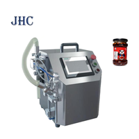 Machine semi-automatique de bureau haute précision à tête unique de qualité alimentaire pour miel, sauce chili, boissons, shampoing - Facile à utiliser