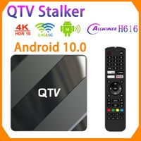 Vente chaude QTV H616 Android 10 décodeur pour IPTV et pour Stalker résolution 4K pour X96 Mini modèle 64 Go ROM processeur Quad Core