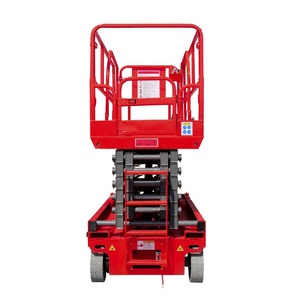 Plateforme élévatrice à ciseaux mobile autopropulsée <span class=keywords><strong>TUHE</strong></span>, plateforme élévatrice à ciseaux hydraulique électrique, échafaudage pour travaux en hauteur - Product Image 1