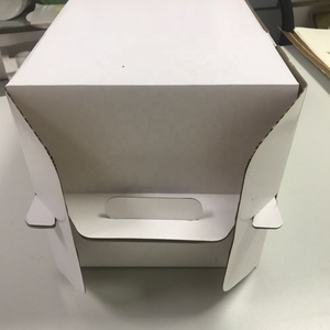 Tall Cake Container with Handle Paper <b>Boxes</b> for Convenient Serving and Storage Cake Box - Product Image 5