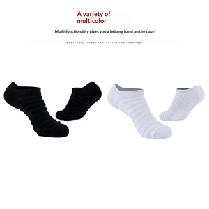 Chaussettes de sport <span class=keywords><strong>Caterpillar</strong></span> en coton peigné éponge à semelle épaisse - Antidérapantes, séchage rapide, absorbant la transpiration, chaussettes de basketball d'hiver - Product Image 1
