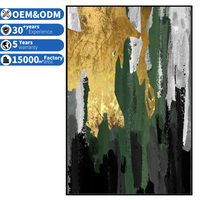 Projet d'hôtel Rénovation Oeuvre Fabricants Nouveau Design Paysage Abstrait Peinture sur Toile Art Mural pour Salon Décor