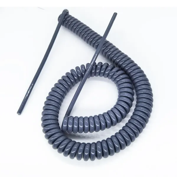 OEM Factory-Cable espiral en espiral de PVC, 2, 3, 4, 5, 6, 7, 8 núcleos