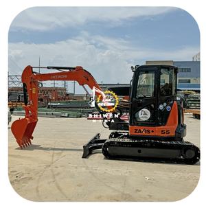 เครื่องขุด zx55ฮิตาชิแบบมีใบมีดอัดดิน zx55ur zx55 zx55usr-5a zx55usr ขนาดเล็กสภาพดี - Product Image 1