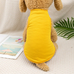 Vestiti sottili e traspiranti per cani di piccola taglia Teddy Bulldog francese e altri vestiti per animali domestici gilet a maniche corte - Product Image 5
