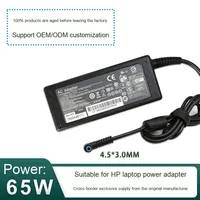 Pour hp chargeur d'ordinateur portable adaptateur secteur 65W 19.5V 3.33A chargeur d'ordinateur Compatible tout neuf état EU US Plug OTP
