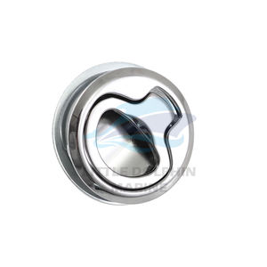 Petit <span class=keywords><strong>dauphin</strong></span> RV poignée de porte circulaire en alliage d'aluminium <span class=keywords><strong>Ambulance</strong></span> cuisine chambre ronde armoire tiroir tirer serrure Yacht - Product Image 6