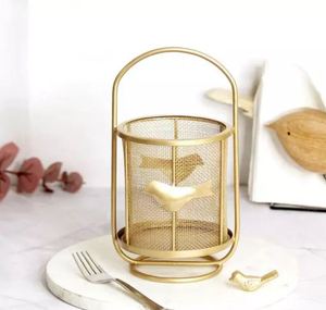 ขายร้อน Handmade โลหะทองช้อนส้อมผู้ถือช้อนส้อมผู้ถือห้องครัวตกแต่งบ้าน - Product Image 6