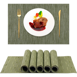 Elegant Boho Cotton Placemats Linen Table Settings for Everyday Use and Weddings Waterproof Knitted Paper - Product Image 4