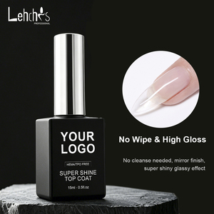 Esmalte <span class=keywords><strong>de</strong></span> Gel Profesional <span class=keywords><strong>de</strong></span> Calidad <span class=keywords><strong>de</strong></span> Salón, Sin HEMA, Sin TPO, Capa Superior Sin Limpieza, Superbrillante, Larga Duración, Efecto Vidrio Templado, 15 ml - Product Image 3