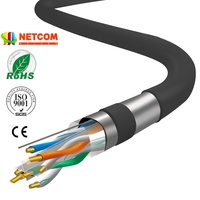Cable de Red CAT6E FTP de Alta Calidad, Cobre Puro, para Uso en Computadoras, con OEM/ODM
