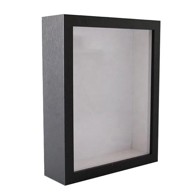 FRAMO Cornice 45x60 Cm 35mm Nero Lucido – MDF Con Vetro Acrilico Antiriflesso - 2