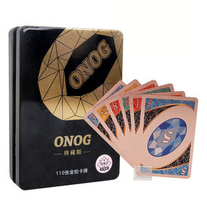Jeu de <span class=keywords><strong>cartes</strong></span> classique ONOG, jeu de société familial amusant, ensemble personnalisable, commande en gros en provenance d'usine - Product Image 6