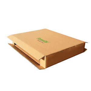 Livre en carton ondulé personnalisé boîte d'expédition carton plat <span class=keywords><strong>littérature</strong></span> carton postal pour livres magazines documents emballage de protection - Product Image 3