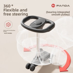 Auto Giocattolo in Plastica per Bambini <span class=keywords><strong>Panda</strong></span>, Scooter Antiribaltamento con Musica per Bambini e Bambine da 1 a 6 Anni - Product Image 4